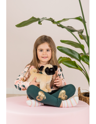 Hermann Collection Mops Teddy Hund Kuscheltier