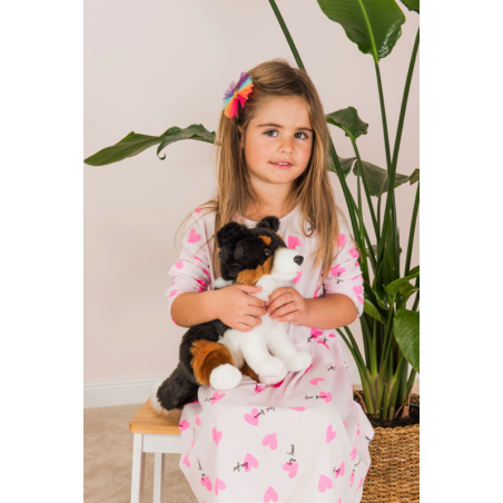 Peluche Teddy Border Collie Hermann Collection