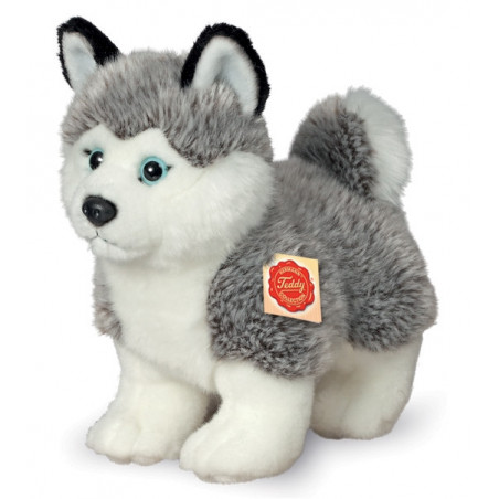 Peluche Chiot Husky Teddy Hermann - 23 cm