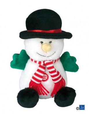 Peluche sonore Bonhomme de neige