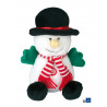 Peluche sonore Bonhomme de neige