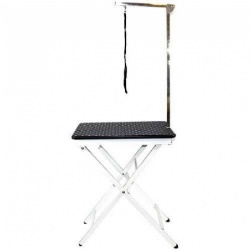 Chadog, Table de toilettage pliante portable noire
