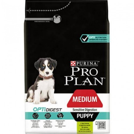 Purina, Pro Plan Medium puppy OptiDigest Agneau