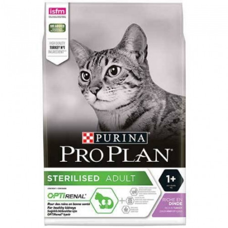 Purina, Croquettes ProPlan After Care Sterilized Dinde