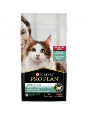Purina, ProPlan Sterilized Cat Salmon LiveClear Dry Food