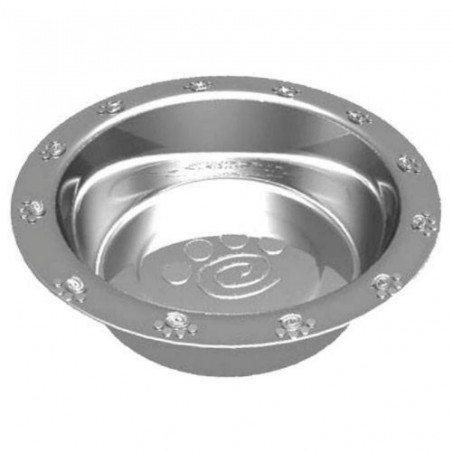 Doogy, Gamelles inox Motif Pattes Idealdog