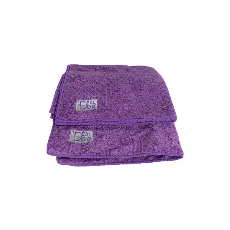 IdéalDog, IdealDog Purple Microfiber Napkins IdéalDog, IdealDog Purple Microfiber Napkins