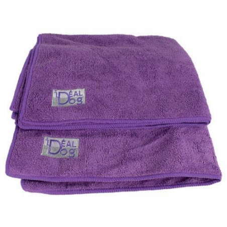 IdéalDog, Serviettes Microfibre violettes IdealDog
