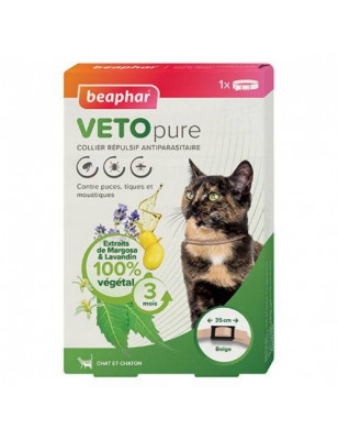 Beaphar, Collier répulsif antiparasitaire pour chat et chaton