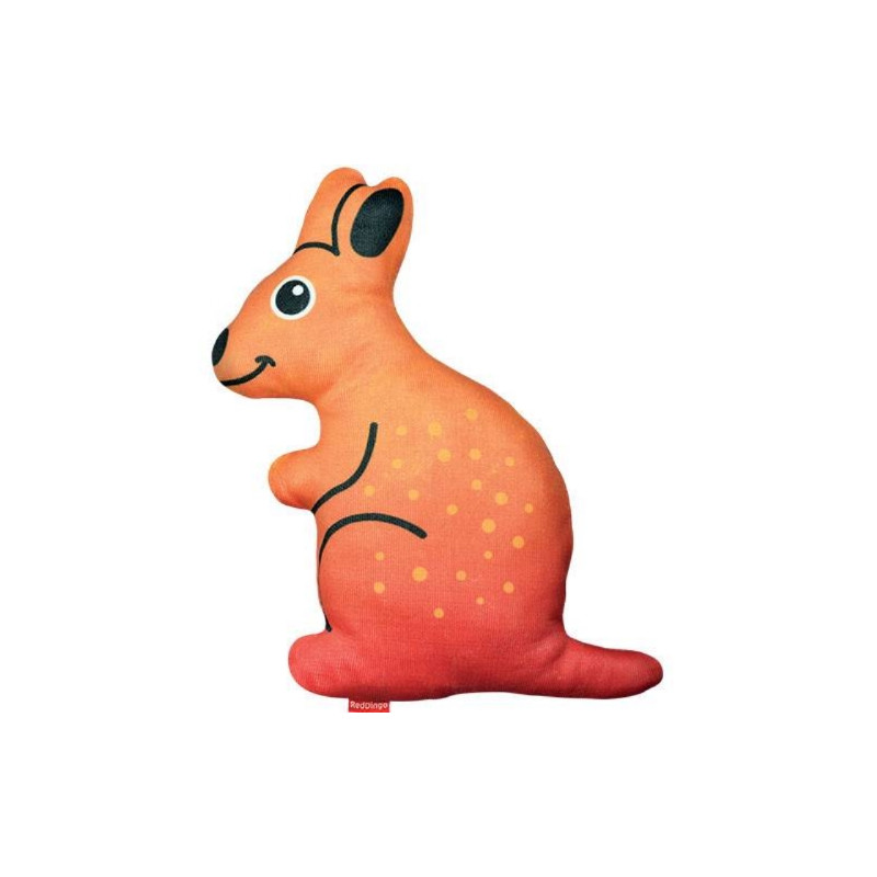 Red Dingo, Red Goofy Kangaroo Durable Toy