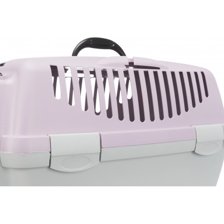 Capri Box da trasporto rosa e grigio