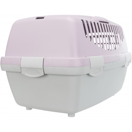 Caja de transporte Capri rosa y gris