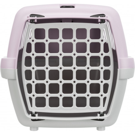 Caja de transporte Capri rosa y gris