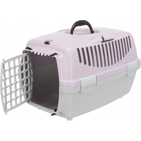 Capri Rosa und graue Transportbox