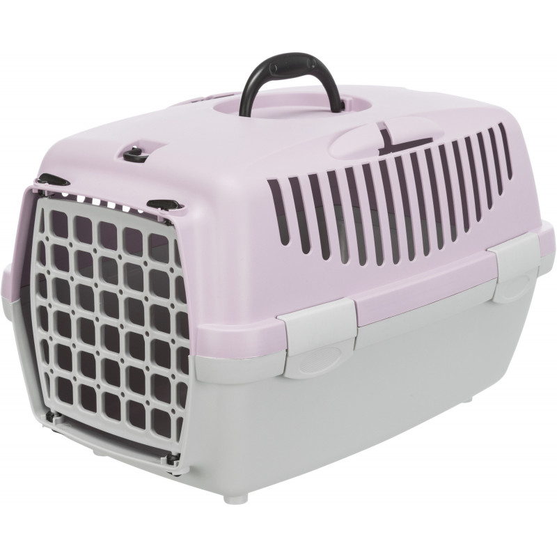 Capri Pink and gray transport box