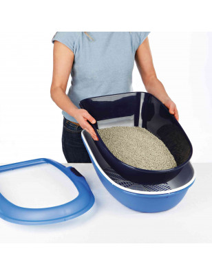 Berto litter box, with separation system