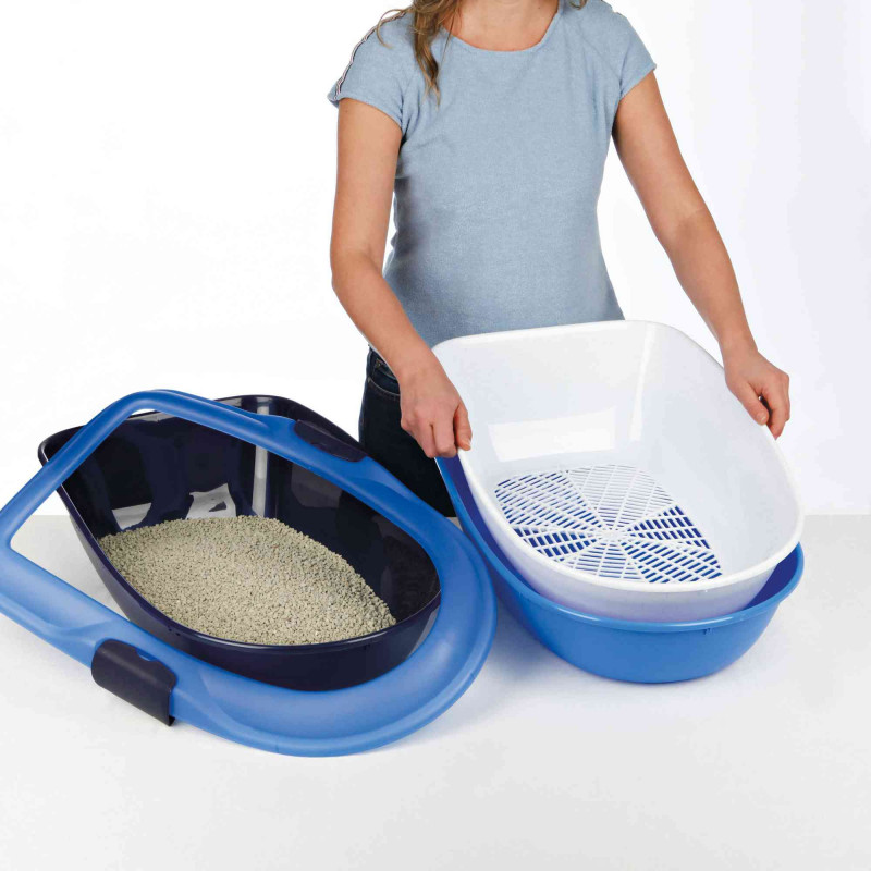 Caja de arena Berto, con sistema de separación