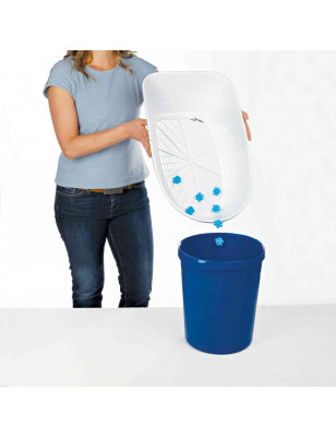 Berto litter box, with separation system