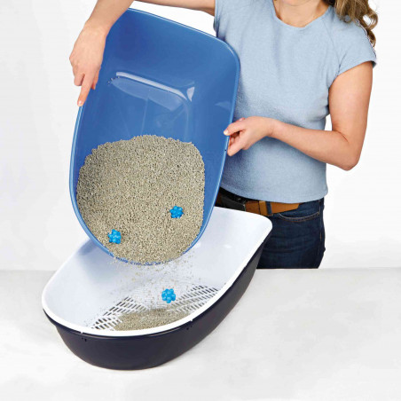 Berto Katzentoilette, mit Trennsystem