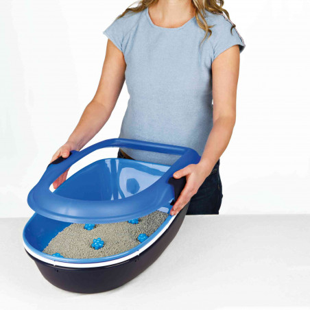 Caja de arena Berto, con sistema de separación