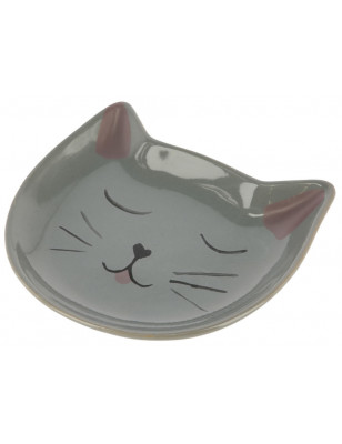 Piatto in ceramica gattino