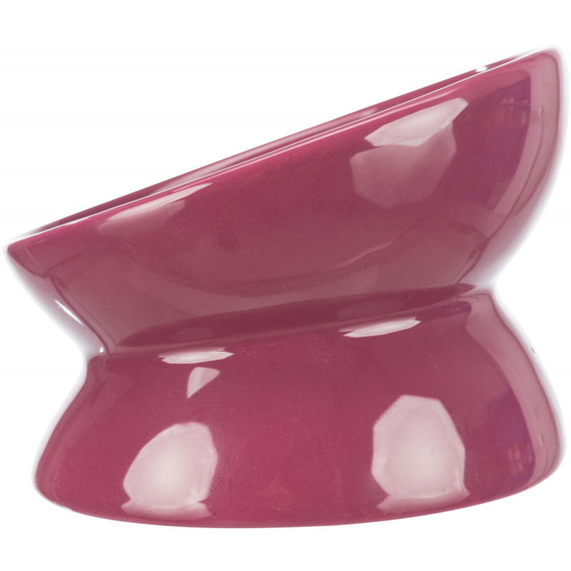 Raised ceramic bowl