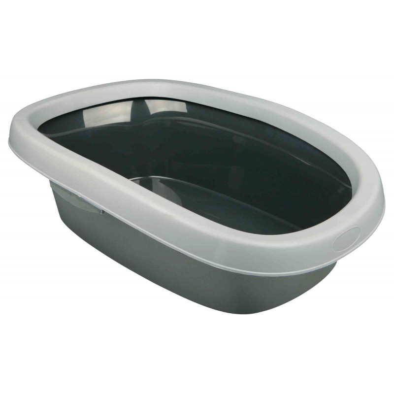 Carlo litter box, with rim