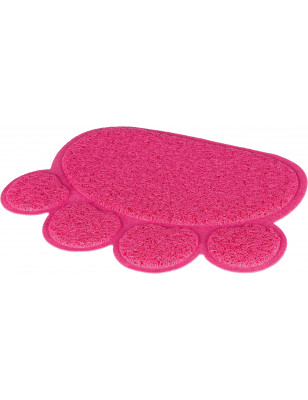 Paw litter box mat