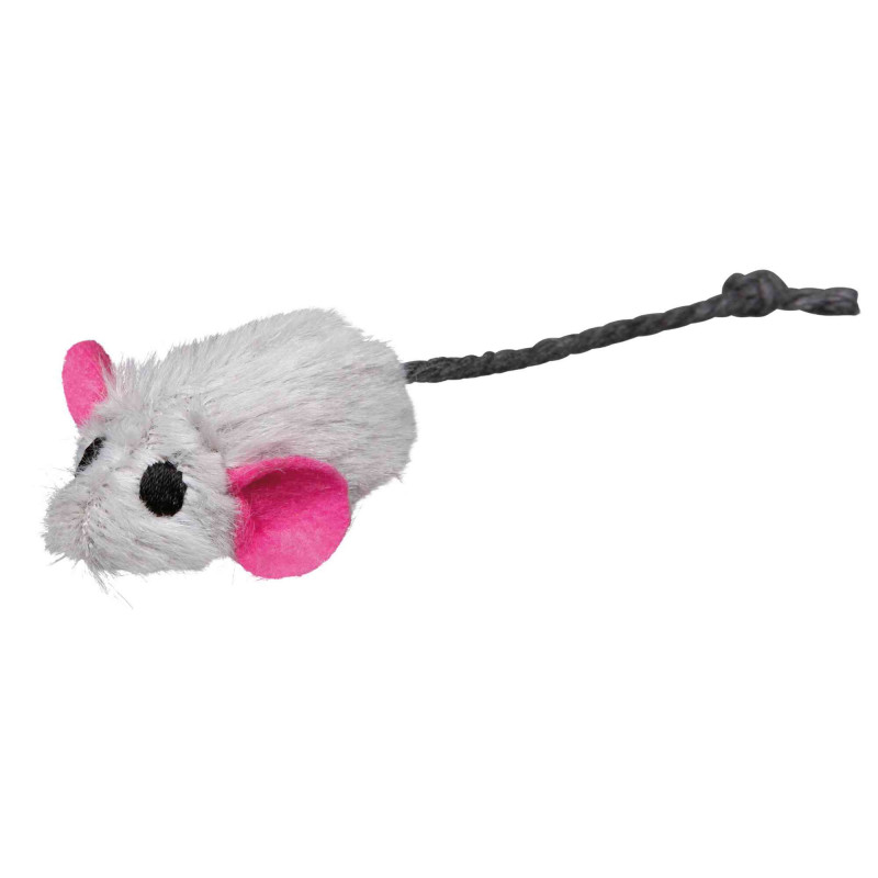 Set de 6 ratones de peluche con hierba gatera