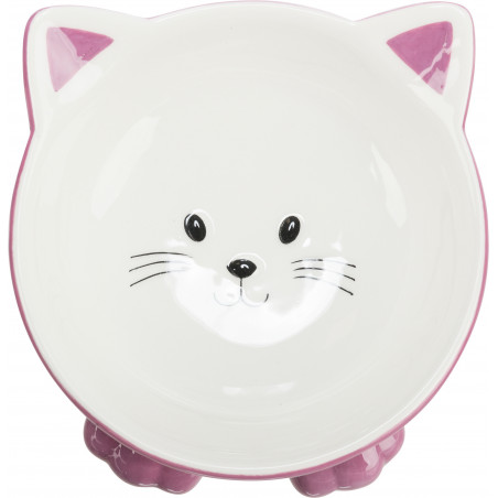 Gamelle Surélevée Céramique Chat Trixie Miaou