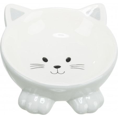 Ciotola rialzata per gatti in ceramica Trixie Meow