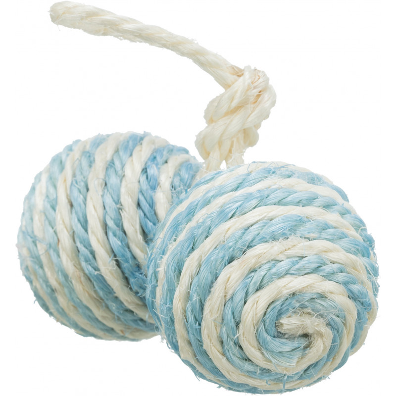 Lot de 2 balles sur une corde