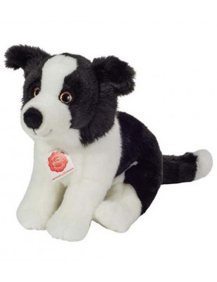 Peluche Border Collie 25 cm – Teddy Hermann | Réaliste & Doux