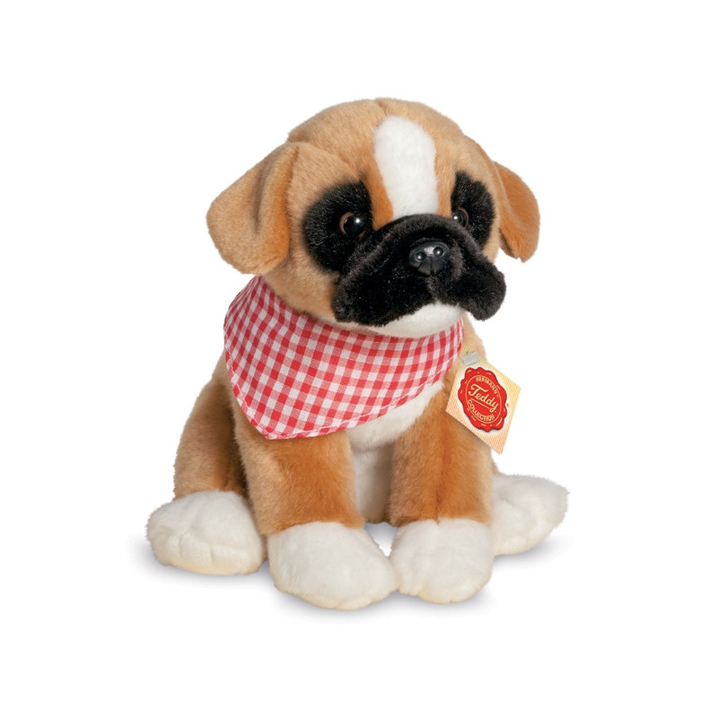 Peluche de perro 2025 boxer