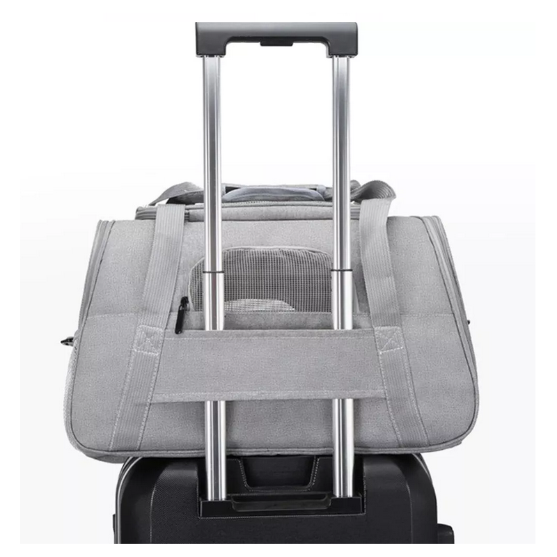 Bolsa de transporte para perros y gatos aprobada por Air France