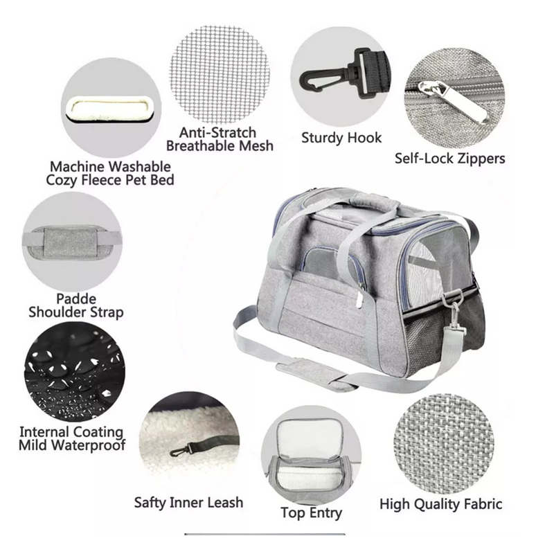 Bolsa de transporte homologada para avión