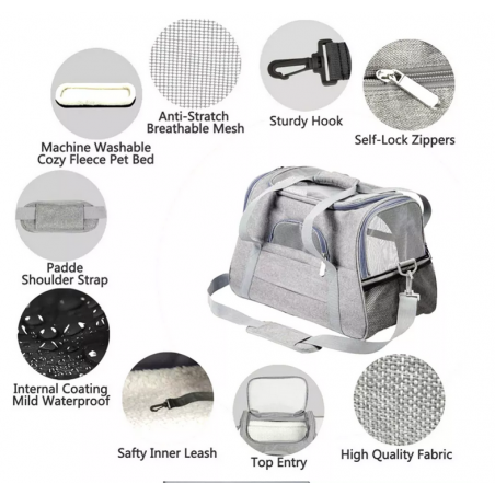 Air France Approved Dog and Cat Carrier Bag