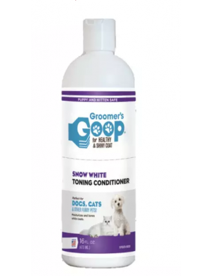 Groomers Goop, Acondicionador blanco nieve