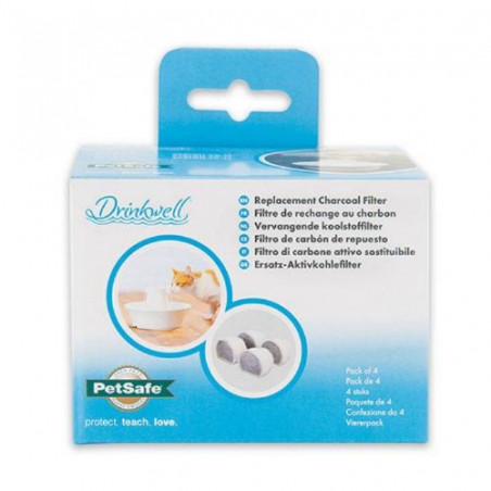 Drinkwell, Filtres par 4 pour fontaines Drinkwell