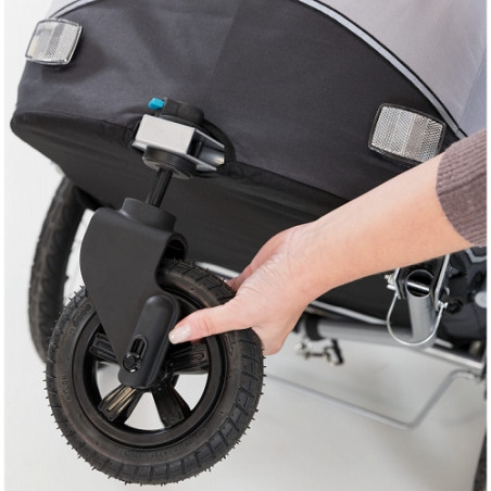 Trixie, buggy front wheel