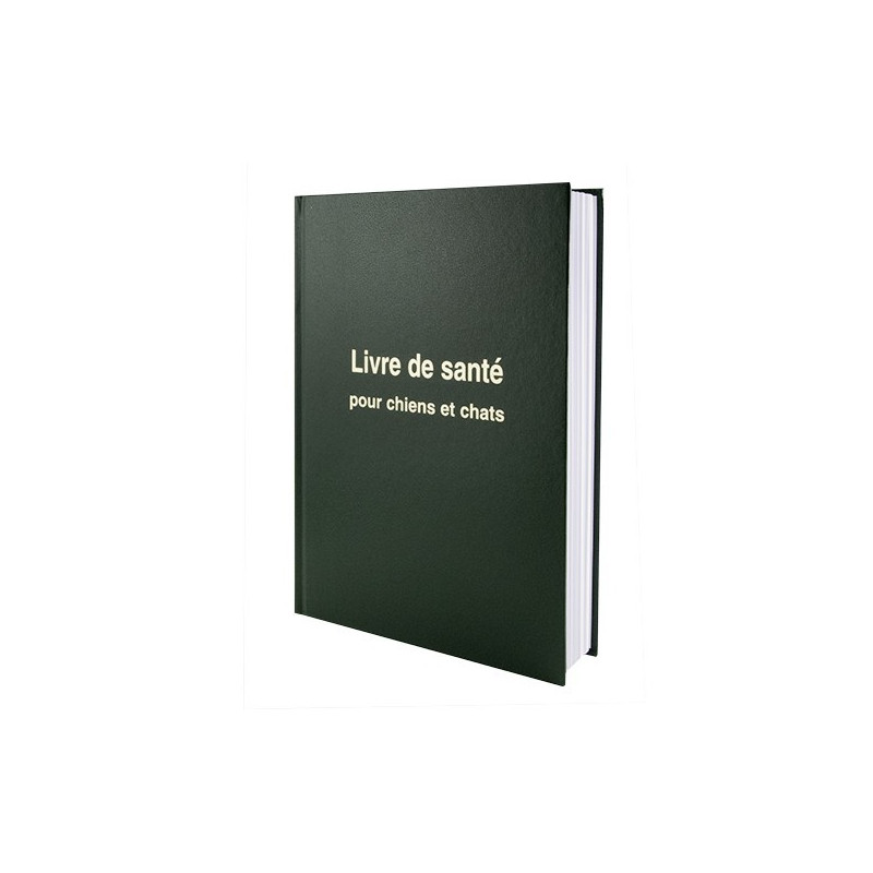 Livre de santé pour chiens et chats Livre de santé pour chiens et chats