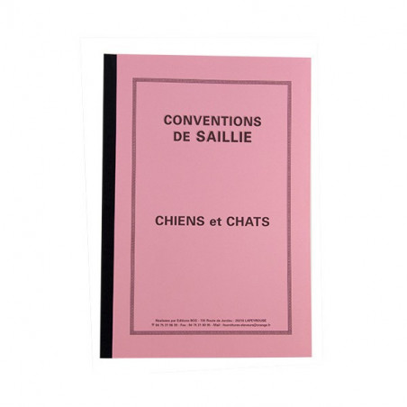 Covering agreement book for breeding