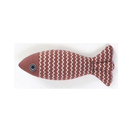 Cat fish toy with Catnip
