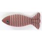 Cat fish toy with Catnip