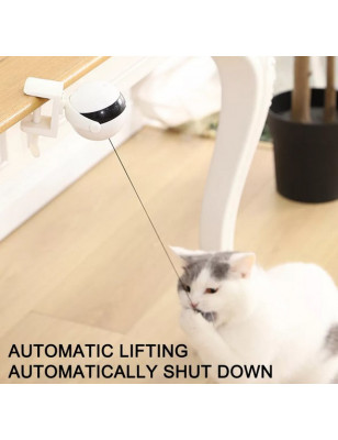 Automatic electric interactive cat game