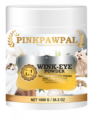 Pinkpawpal Wink-Eye Augenfleckenentfernungspuder für Hunde und Katzen