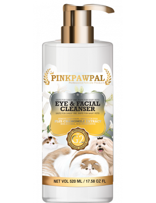 Detergente per occhi e viso Pinkpawpal per cani e gatti