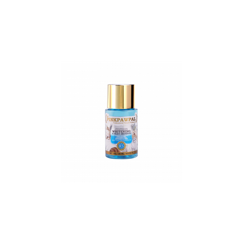 Shampooing blanchissant chien chat Pinkpawpal Whitening