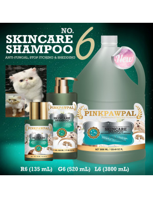 Pinkpawpal, SKINCARE SHAMPOO, antifongique et antipelliculaire