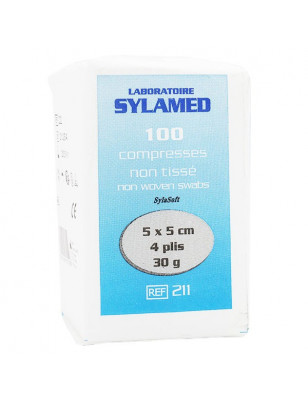 Non-woven non-sterile compresses per 100